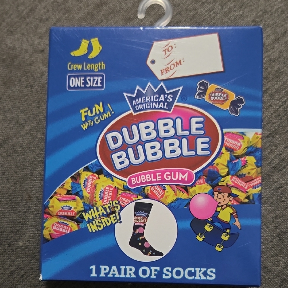 Crew Length Socks - Blue